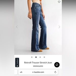 Wrangler Retro Trouser Stretch Jean size 26x32